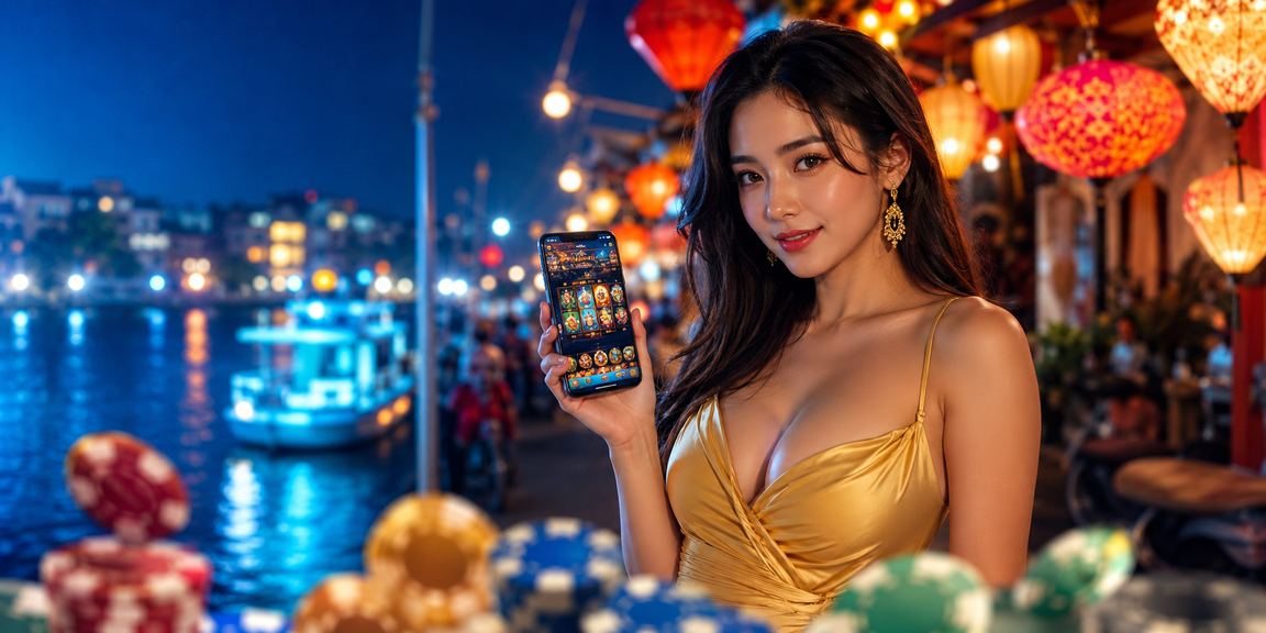 Người dùng Hà Nội truy cập sòng bạc di động lúc đêm khuya tại chợ đêm