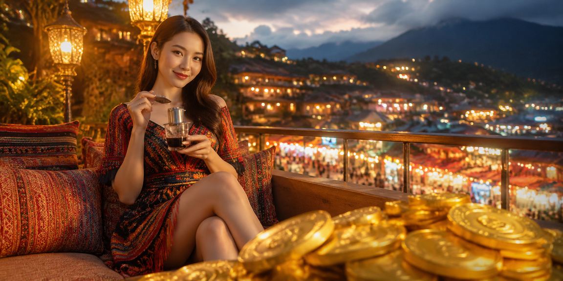 Người dùng tại Sapa tra cứu chính sách bảo mật trên điện thoại